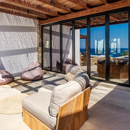 Trinity Mykonos - Beachfront Villa Platis Gialos Exterior foto